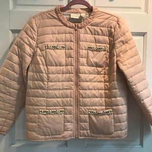 Chicos light zip-up jacket